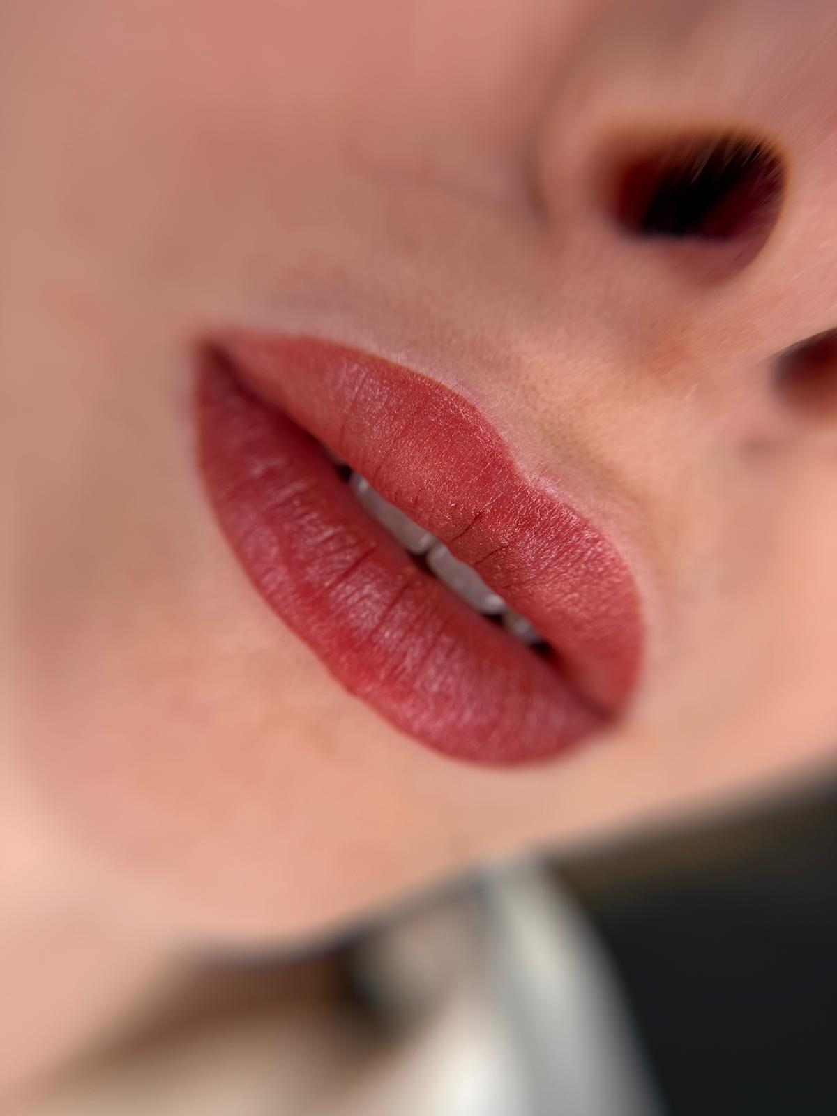 Lip work