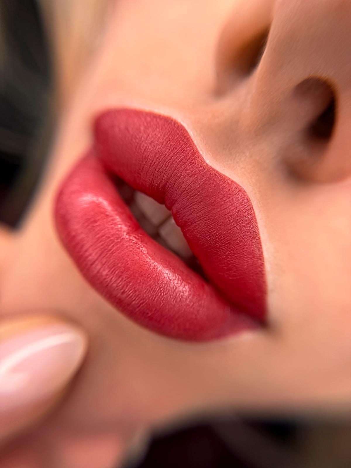 Lip work