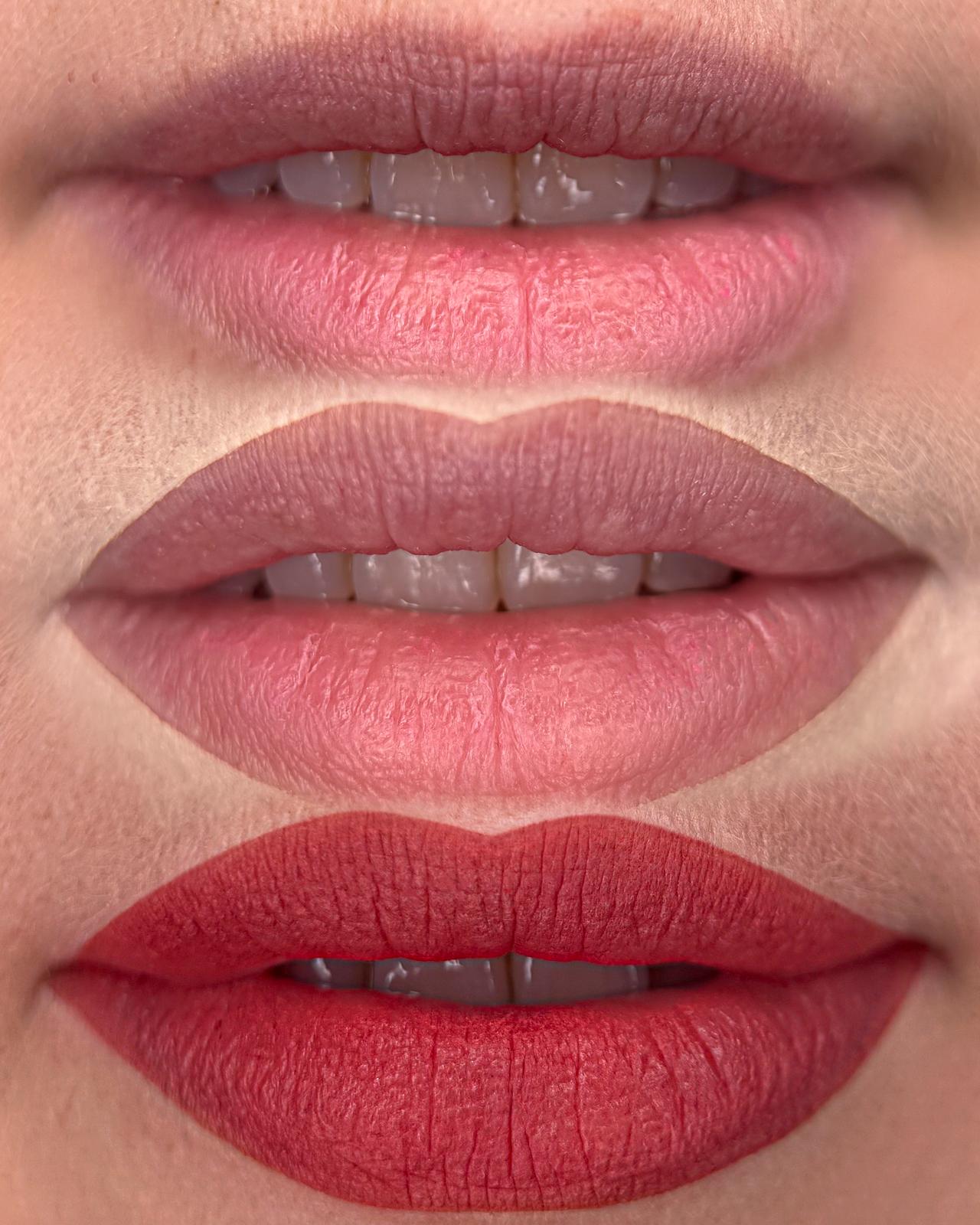 Lip work